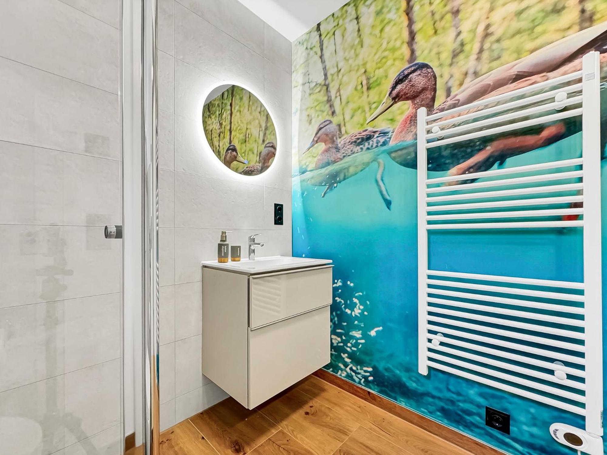 Cblue: Seeblick, Kamin, Wallbox, Natur Bentwisch Екстер'єр фото