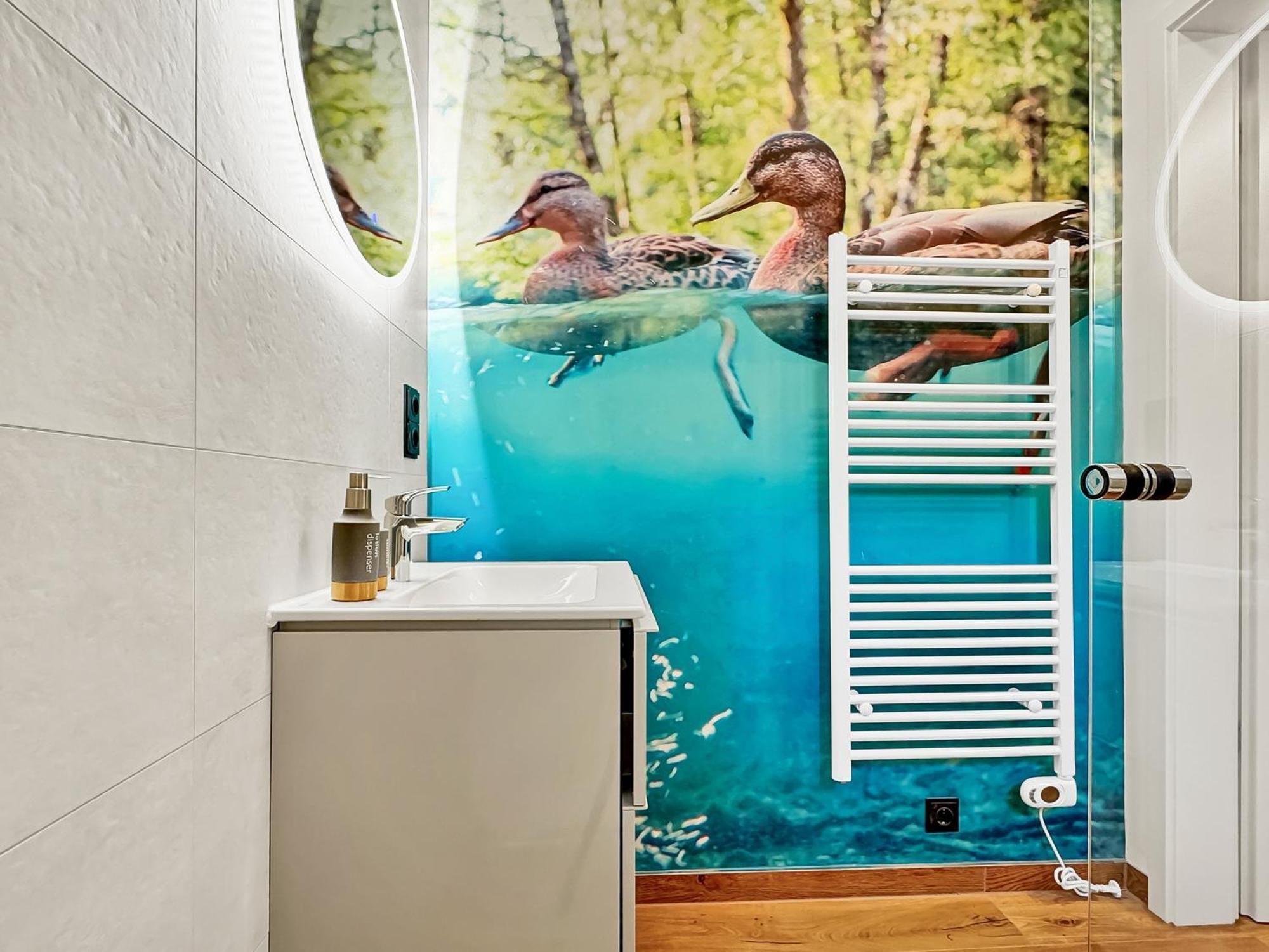 Cblue: Seeblick, Kamin, Wallbox, Natur Bentwisch Екстер'єр фото
