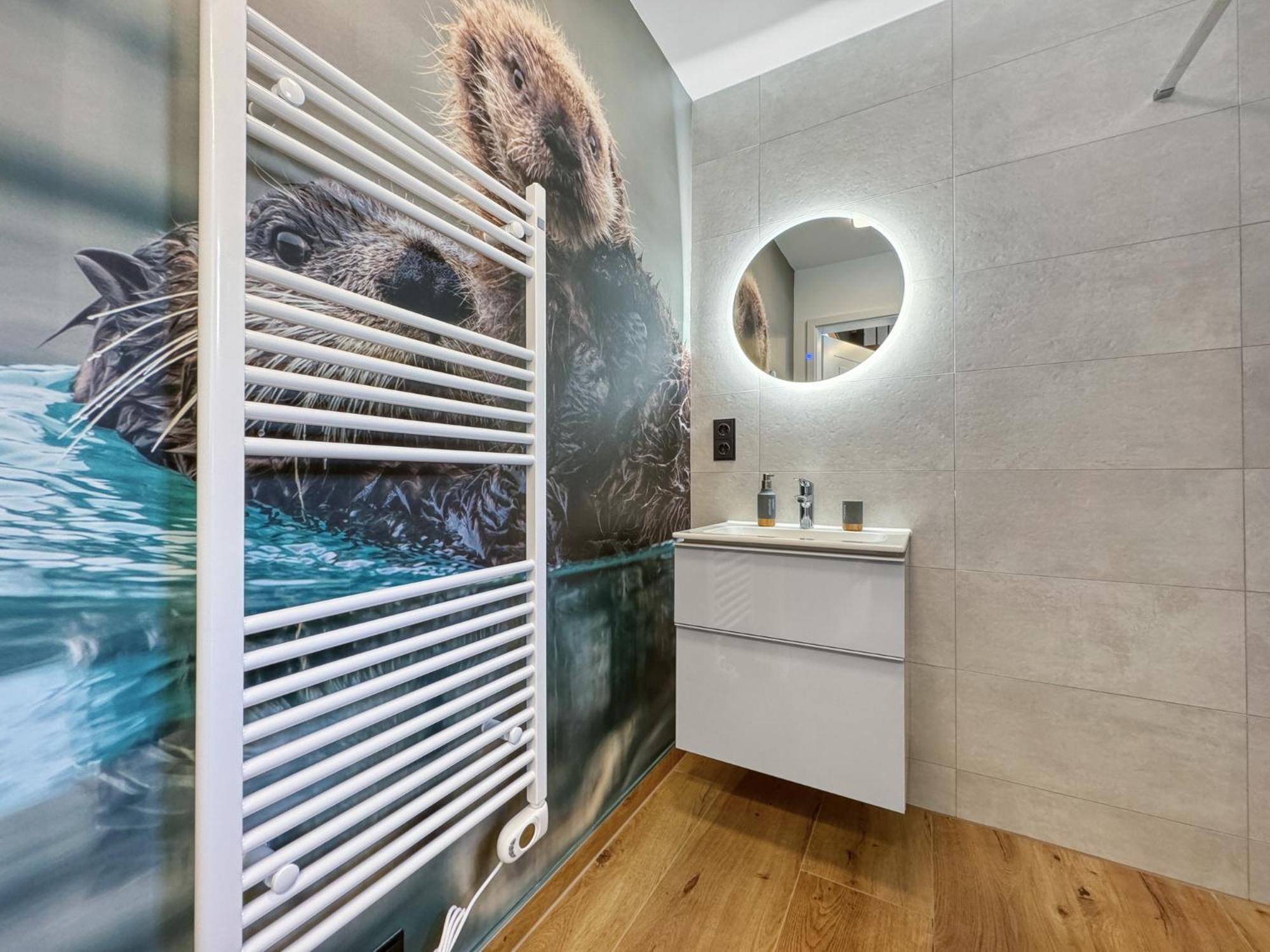 Cblue: Seeblick, Kamin, Wallbox, Natur Bentwisch Екстер'єр фото