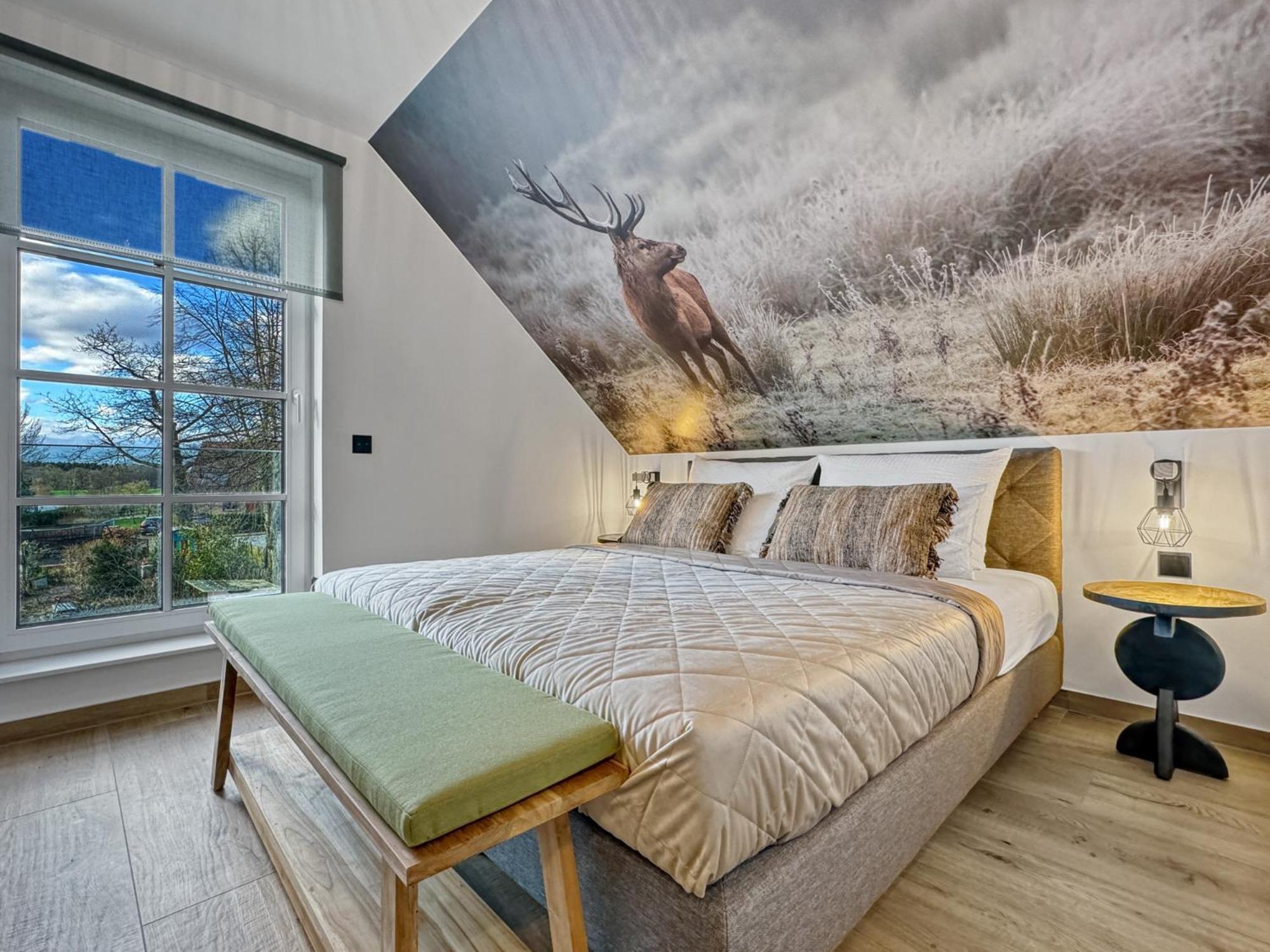 Cblue: Seeblick, Kamin, Wallbox, Natur Bentwisch Екстер'єр фото