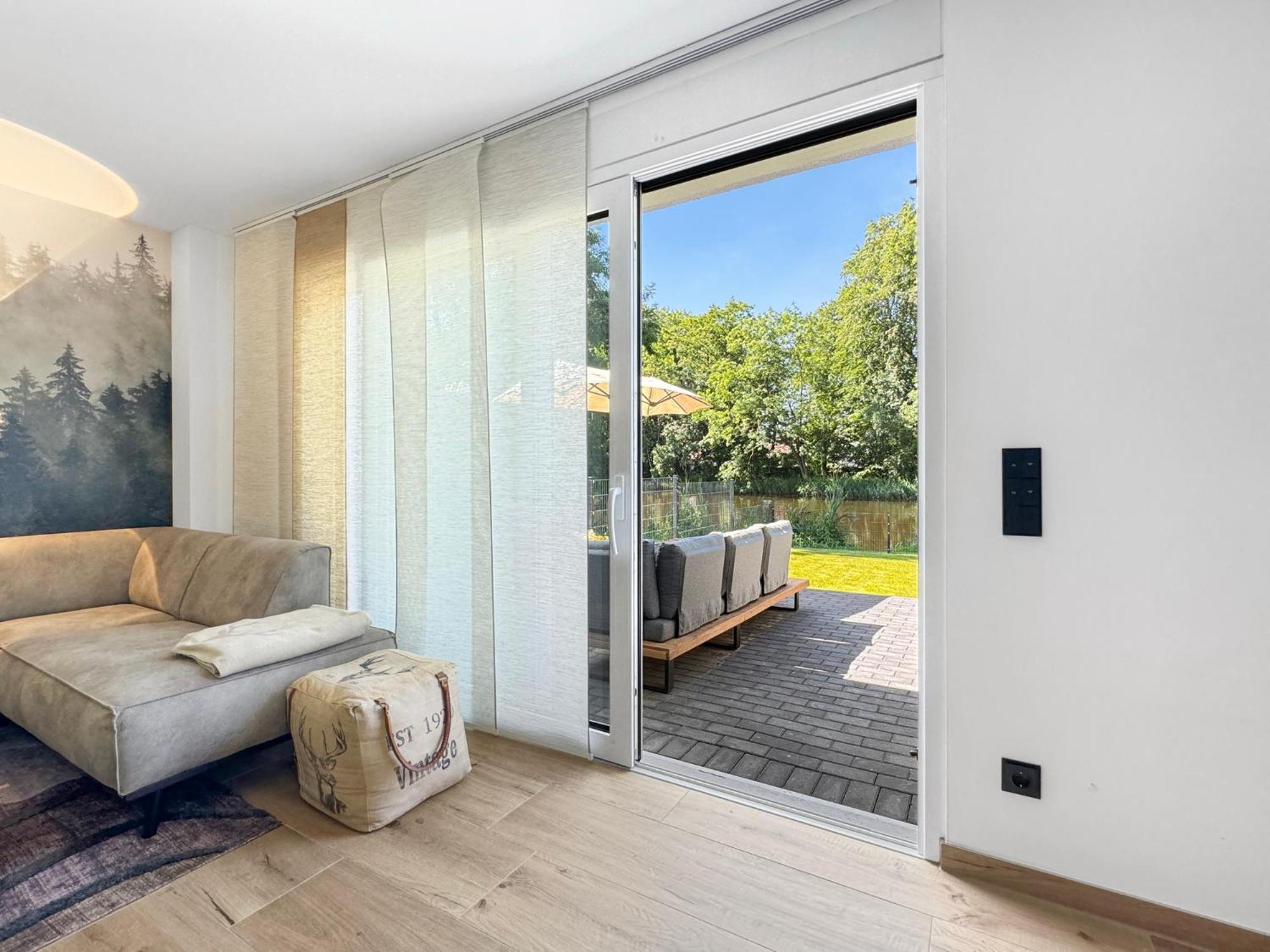 Cblue: Seeblick, Kamin, Wallbox, Natur Bentwisch Екстер'єр фото