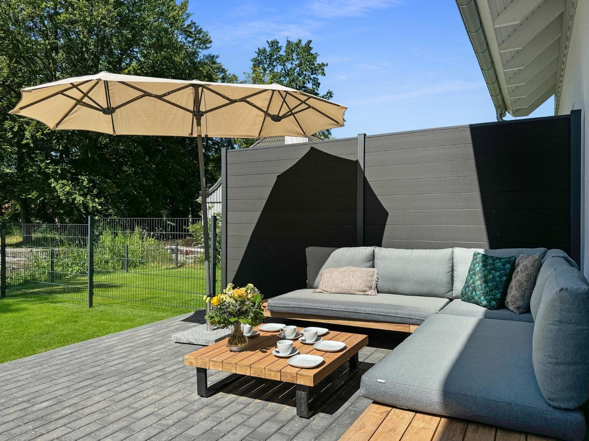 Cblue: Seeblick, Kamin, Wallbox, Natur Bentwisch Екстер'єр фото
