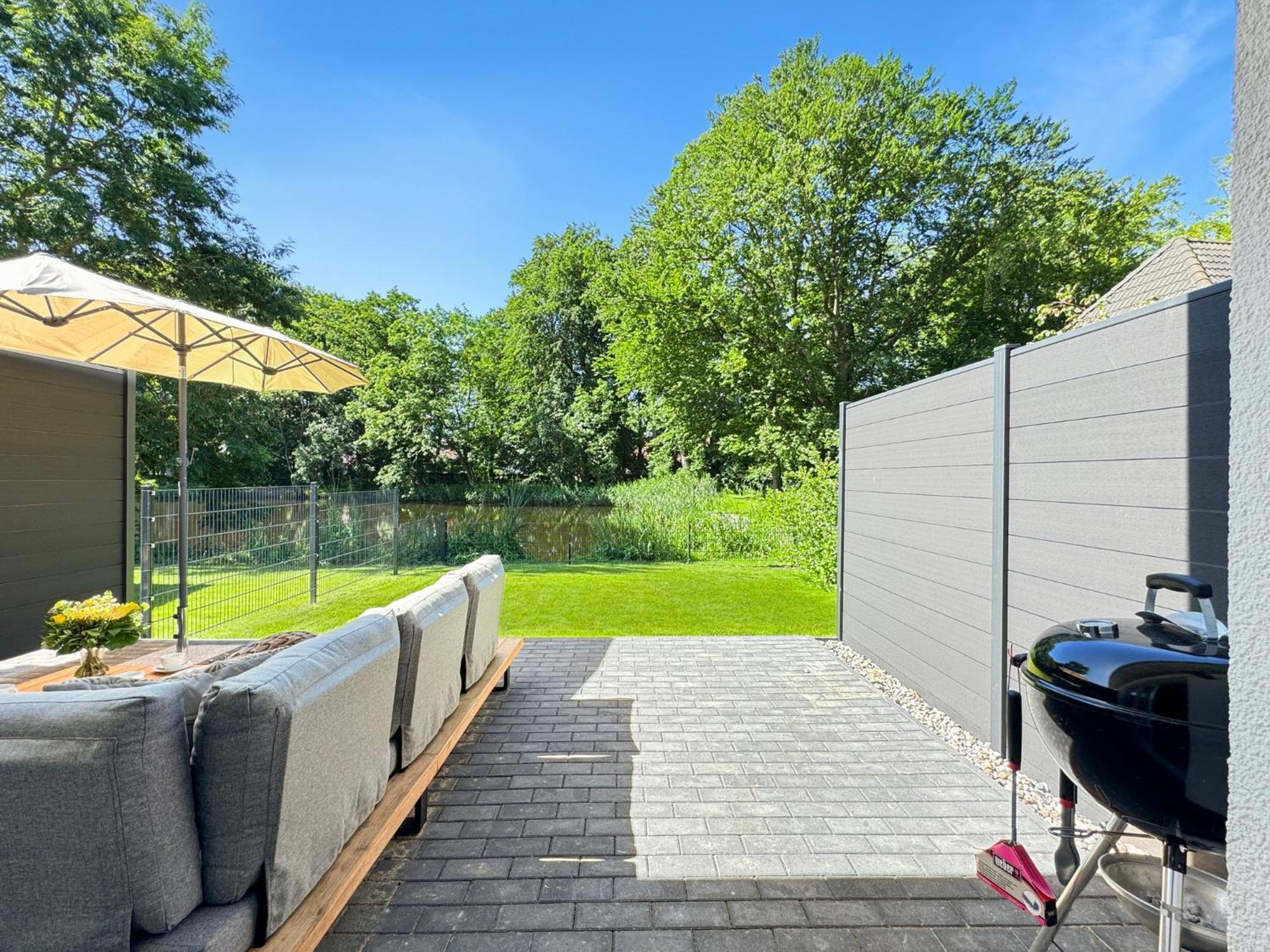 Cblue: Seeblick, Kamin, Wallbox, Natur Bentwisch Екстер'єр фото